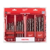 Zestaw wierteł do metalu Milwaukee HSS-G THUNDERWEB fi 1-10 mm (19SZT) Zestaw wierteł do metalu Milwaukee HSS-G THUNDERWEB fi 1-10 mm (19SZT)